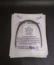 Dental Orthodontic Super Elastic NITI Arch Wires Rectangular Natural Form Wires picture