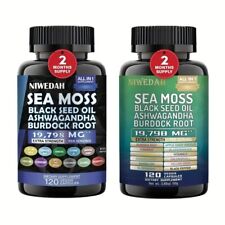 Sea Moss Bundle Black Seed Multivitamin & Shilajit Power Combo USA picture