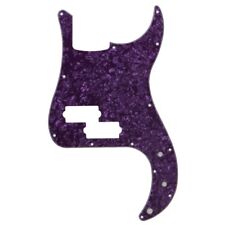 Purple Pearl PVC 3 Ply Bass Pickguard Scratch Plate for PB Electric Bass Guit... picture