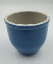 Vintage Blue UHL Pottery Huntington IND 4
