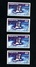 Chad Stamps # C34 Imperf Lot of 4 picture