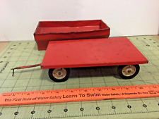 1/16 vintage Tru-Scale wagon with RARE flatbed accessory picture