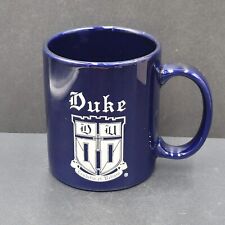 Duke University Coffee Mug Cup Cobalt Blue White Shield Eruditio Et Religio picture