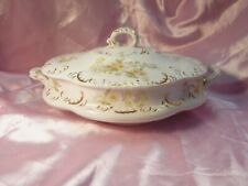 Antique Henry Alcock & Co. Oval Covered Dish Cobridge, England 1891/1910 picture