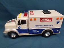 2004 Hasbro Tonka Blue Rescue Ambulance Truck Lights & Sounds - Tested Works picture