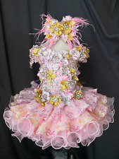 Jenniferwu Baby Girl Pageant Dress Handmade Beaded Dress Princess	 G508 picture