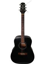 Takamine Acoustic Electric Guitar Used EG-214 Black Read Info picture