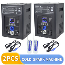 Iverens 2x 750W Cold Spark Firework Machine Stage Effect Wedding Party DMX picture