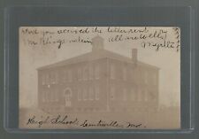RPPC High School Building Centreville Queen Anne's County Maryland 1907 picture