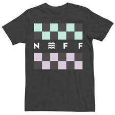 Men's Neff Checker Mutlicolor Charcoal Heather Tee picture