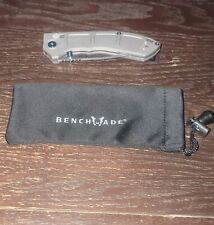 NOT A Benchmade 748 Narrows Drop Point Blade Titanium Handles Knife -  picture