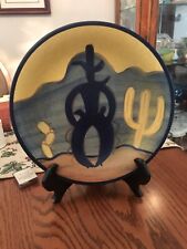 Stangl Pottery Rare Western Cowboy Cactus 10” Plate picture