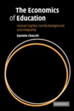 The Economics of Education : Human Capital, Family Background and picture