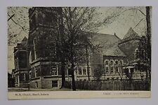 M. E. Church, Brazil, Indiana 13652 C. U. William Unposted Vintage Postcard Rare picture