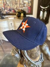 Vtg 90s Houston Astros Sports Specialties The Pro Hat Cap Fitted 6 7/8 Wool Mens picture