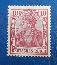 Stamp Germany Reich Germania 10 Pfennig 1915 Jäschke BPP Mi. Nr. 86 Ib  (29281) picture