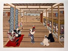 Japanese Woodblock Print “Denchu Kugutsuzu”Torii Kiyomasu Ukiyo-e Ha Gashu No.85 picture
