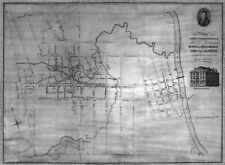 1822 Map of Fayetteville North Carolina picture