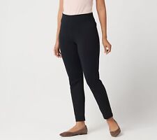 Susan Graver Weekend Premium Stretch Pants Black M New picture