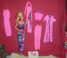 RARE FASHION CHANGE ABOUTS VINTAGE BARBIE CLOTHES & ORIG 1976 SUPERSTAR DOLL picture