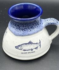 Dad’s Day 1985 Angler's Expressions Salmon Cup Mug Coffee Tea No Spill Ceramic picture