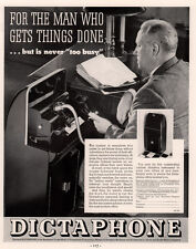  1934 AD DICTAPHONE office EXECUTIVE NUPHONIC  picture