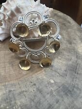 Norwegian Solje Wedding Pin Brooch 835 Silver Dangles  picture