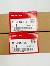 HONDA CIVIC Molding 73168-SNA-013 73158-SNA-013 L&R Drip Side Set Genuine Parts picture