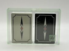 Gemaco Acrylic Sliding Case Set Of 2 New Sealed Playing Cards Stilleto Design picture