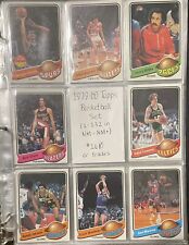 1979-80 Topps Basketball COMPLETE SET 132 Cards NEAR MINT Condition picture