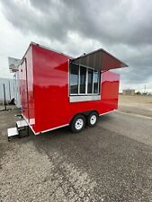 NEW 2024 8X16 ENCLOSED CONCESSION MOBILE KITCHEN FOOD TRAILER, CUSTOM BUILD picture