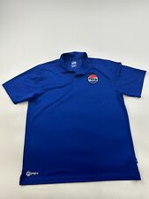 Pepsi Shirt Mens XL Blue Employee Work Polo Sort Sleeve Uniform Pep+ picture