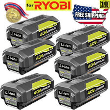 1~6 Pack For RYOBI Cordless Battery OP4050A 40V Lithium-Ion 5 Ah High Capacity picture