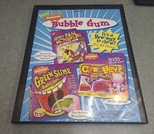 Nickelodeon Bubble Gum Ahh Real Monsters 1997 Print Ad Framed 8.5x11  picture