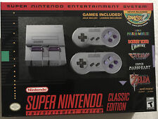 NEW Super Nintendo Classic Mini Entertainment System SNES 20 Games US Freeship picture