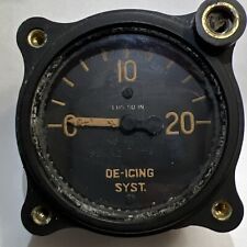 WWII WW2 USAAF American Aircraft De-Icing Syst. Gauge Instrument Panel Plane NOS picture