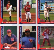 new 2007 Charlotte County Redfish complete minor league baseball card set picture