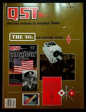 VINTAGE QST Magazine April 1989 1940s WWII ETO Alpha 86 Amplifier ARRL HAM Radio picture