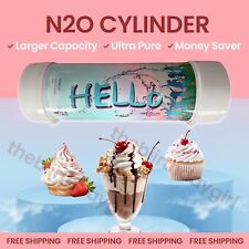 Hello Whipped Cream Bomb Pop Charger 3.3L 2000g Cannister Professional 1 x TANK picture