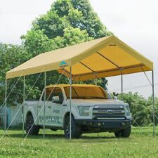 ADVANCE OUTDOOR 12x20 Adjustable Carport Shelter Storage Canopy Boat Cover Shed picture