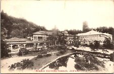 Nikko Hotel Nikko Japan 1909 Vintage Printed Photo Postcard picture