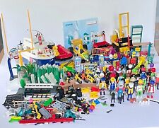 VTG Playmobil Huge Lot People Animals Weapons Cars Boats Motorcycles Sports Pcs picture