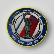 Seal of the US Coast Guard Sector New York Statue of Liberty Patch picture