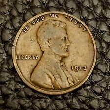 1913-P Lincoln Wheat Cent ~ FINE (F / FN) Condition ~ COMBINED SHIPPING picture