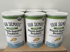 FOUR SIGMATIC Defend Plant-Based Protein Sweet Vanilla 14.1 oz- Case Of 6 picture