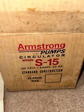 NOS Armstrong Circulator Pump 115 Volt 60Hz 1Ph 0.7-1.1 AMPS Model S-15 New picture