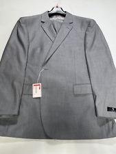 Men Renoir Gray 2 Piece Suit Size 50L 44W NEW picture