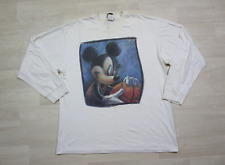 Vintage Disney Mickey Mouse Basketball Long Sleeve T Shirt Men's Size (XL) 90s picture
