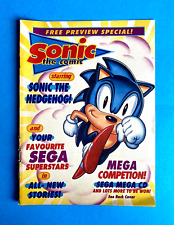 SONIC THE COMIC FREE PREVIEW SPECIAL (SONIC THE HEDGEHOG)  FLEETWAY 1993  GOOD picture