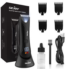 SEJOY Electric Pubic Hair Trimmer Shaver Groin Body Hair Ball Clipper Waterproof picture